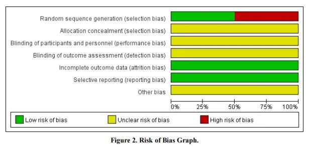 Risk of Bias Graph Risk of Bias Graph